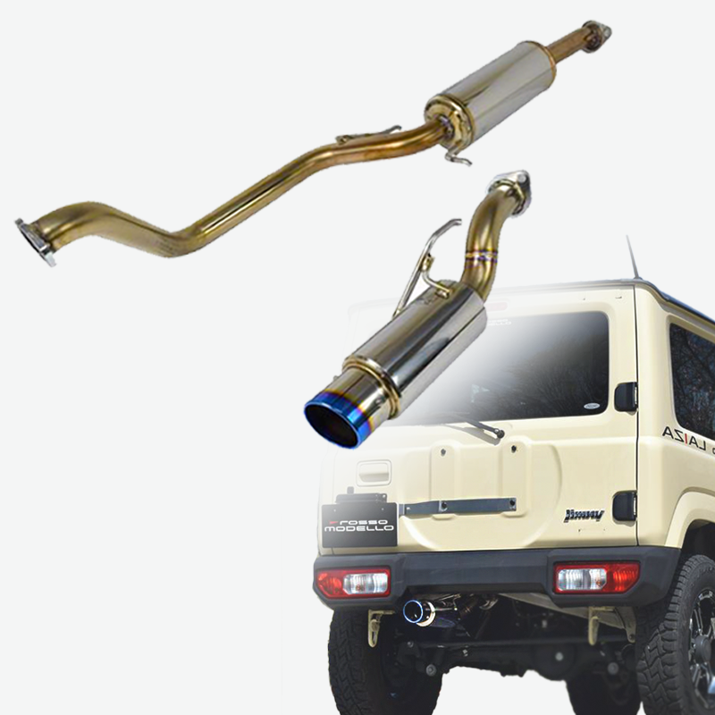 JB64W/JB74W ジムニー/シエラ用 DUSSEL SPORT GL-T 左出し砲弾マフラー 